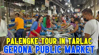 Filipino Food Market Tour in GERONA TARLAC | Morning Visit to GERONA PUBLIC MARKET | Philippines