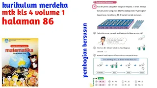 Matematika kelas 4 volume 1 halaman 86 kurikulum merdeka