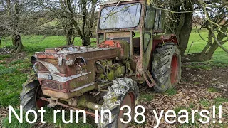Abandoned Zetor Tractor Project?! (not run in 38 years)