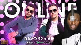 Davo 92 / Aro - Online ( Dramma 2 ) ( OFFICIAL MUSIC VIDEO 2021 )  || (REACTION)