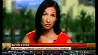 Demos' Nomi Prins on Inside Look: Goldman Takes Advantage of Recession II