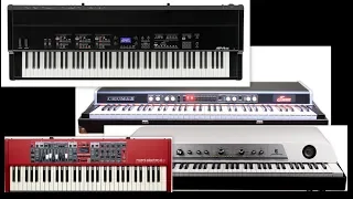 KAWAI MP11SE vs Crumar Seven vs Nord Electro 6D vs Waldorf Zarenbourg