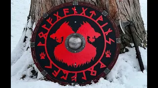 BUILDING GERMANIC VIKING ROUND SHIELDS (Volfgang Twins)