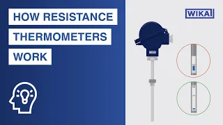 How does a resistance thermometer work? | Resistance thermometers per IEC 60751