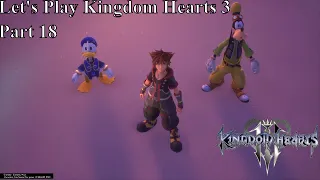 Let's Play Kingdom Hearts 3 Part 18 Just Let It Go [PS4Pro]