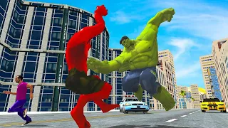 Red Hulk Incredible Hero City Robot Monster Battle - Red Hulk Vs Red Hulk Android GamePlay HD