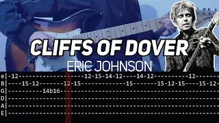 Eric Johnson - Cliffs of Dover intro (Guitar lesson with TAB)