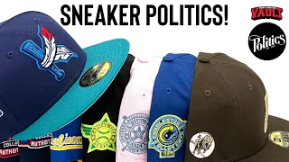 SNEAKER POLITICS brings the New Era 59fifty fitted hat heat!
