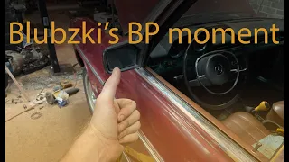 Blubzki the V8 240D's fuel leak, fiat 124 Lusso old start