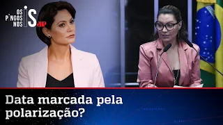 Janja e Michelle Bolsonaro ganham destaque no Dia da Mulher