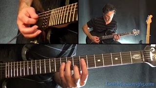 I Remember You Guitar Solo Lesson - Skid Row