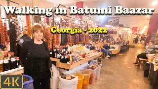 Walking in Batumi Bazaar - Georgia - 2022 🇬🇪