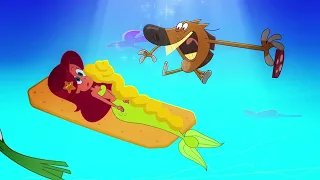 ZIG e SHARKO - Sanduíche em preparação - Português Brasil | Cartoon for Kids