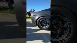 Chop Chop Chop INSANE C6 ZR1 leaving Cars & Coffee!