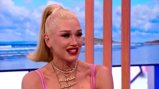 Gwen Stefani on The One Show with guests Angela Scanlon and Mark Rylance. BBC1, June 2023