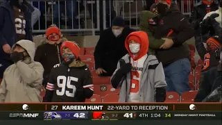 Cleveland Browns vs. Baltimore Ravens CRAZY Ending | NFL