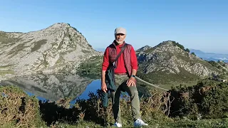 Lagos de Covadonga en moto y autocaravana