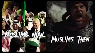 Muslims Then Vs Now 💔😔 | Heartbreaking video | Where is the ummah going? #edit #muslims #islam