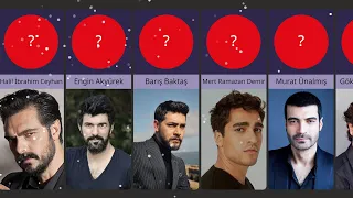 Türk Erkek Oyuncuların Karşılaştırmalı Yaşları 2023 🚹 | Turkish Actors Real Age 2023 : Comparison