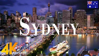 Sydney 4K drone view • Stunning Footage Aerial View Of Sydney | Relaxation film with calming music