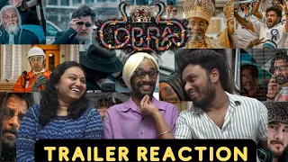 Cobra Official Trailer REACTION | Chiyaan Vikram | AR Rahman | Ajay Gnanamuthu | Malaysian Relatives