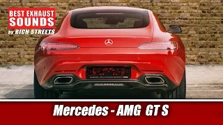 Mercedes-AMG GT S 2016 [BEST EXHAUST SOUNDS] by Rich Streets