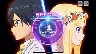 Wedding Alice & Kirito Special Partner Bonus Sword art online Unleash Blading