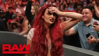 Maria Kanellis claims she is pregnant during Mixed Tag Team Match: Raw, July 1, 2019