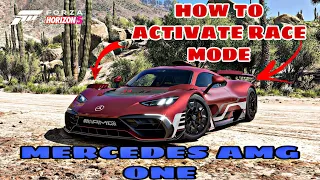 Forza Horizon 5 | HOW TO ACTIVATE RACE MODE ON THE 2021 AMG ONE #fh5 #forzahorizon5shorts
