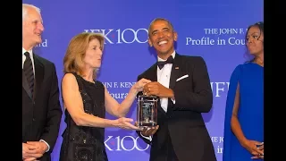 2017 Profile In Courage Award Ceremony with President Obama