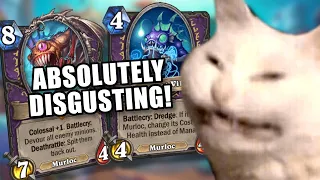 Murloc Warlock is ABSOLUTELY DISGUSTING! | Voyage to the Sunken City Preview