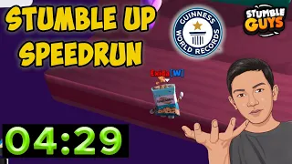 NEW BEST WORLD RECORD STUMBLE UP (04:29) - STUMBLE GUYS #StumbleUP