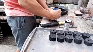 DIY Bio Charcoal Briquettes