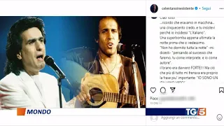 Totò Cutugno anche lui è andato via .ricordato da Celentano e Baudo