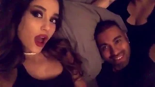 What bedtime looks like in Hollywood! | Ariana Grande Snapchat