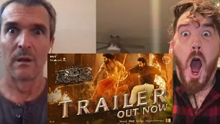 RRR Trailer REACTION!!! - NTR, Ram Charan, Ajay Devgn, Alia Bhatt | SS Rajamouli