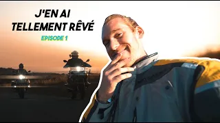 Ep1. MON PREMIER (vrai) ROAD TRIP MOTO | (BMW 1250 GS)