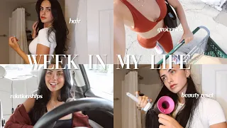 a week in my life in miami ♡ beauty reset, weekly blowout, relationship advice, cooking