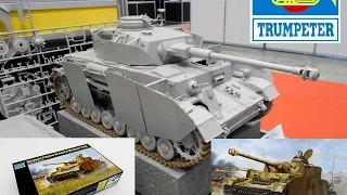 Trumpeter 1/16 Pz.Kpfw.IV Ausf H German Medium Tank # 00920 - Part 1 Build and Review