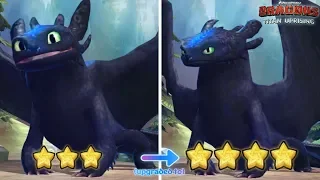 "Alpha" Toothless Trained/Upgraded to the 4-Stars | Dragons: Titan Uprising