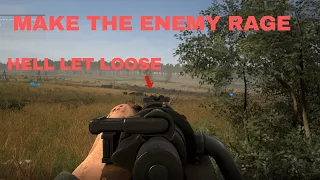 Hell Let Loose - How to make the enemy Rage..