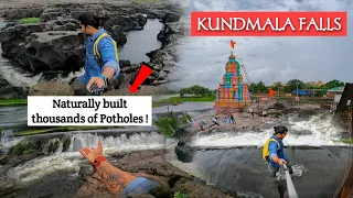 KUNDMALA Falls देख के चौक गया | Waterfall Tourist Place Near Pune | Monsoon Series@roverstrail​