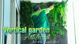 Vertical garden Area indoor - buatan Mambay Florist