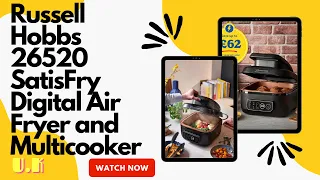 Russell Hobbs 26520 SatisFry Digital Air Fryer and Multicooker - 7 Cooking Functions