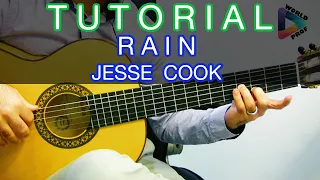 Complete Tutorial - Rain (Flamenco Guitar)