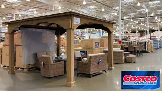 COSTCO SHOP WITH ME PATIO FURNITURE KITCHENWARE DRINKWARE CAMPING GEAR SHOPPING STORE WALK THROUGH