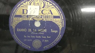 The Don Sesta Gaucho Tango Band: Ranno de la noche. (1934).