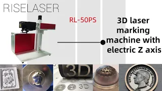 Fiber Laser 3D Engraving Marking Machine