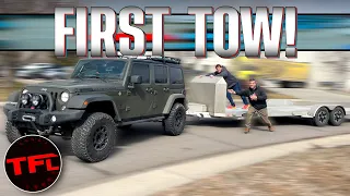 We Don't Normally Test a Jeep Wrangler for Its "Towing Ability"...But Here's How Well It CAN Do It!