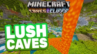 Minecraft Bedrock: Top 3 1.18 Lush Cave Seeds & Cords For || MCPE, PS4, Xbox, Windows 10, Switch ||